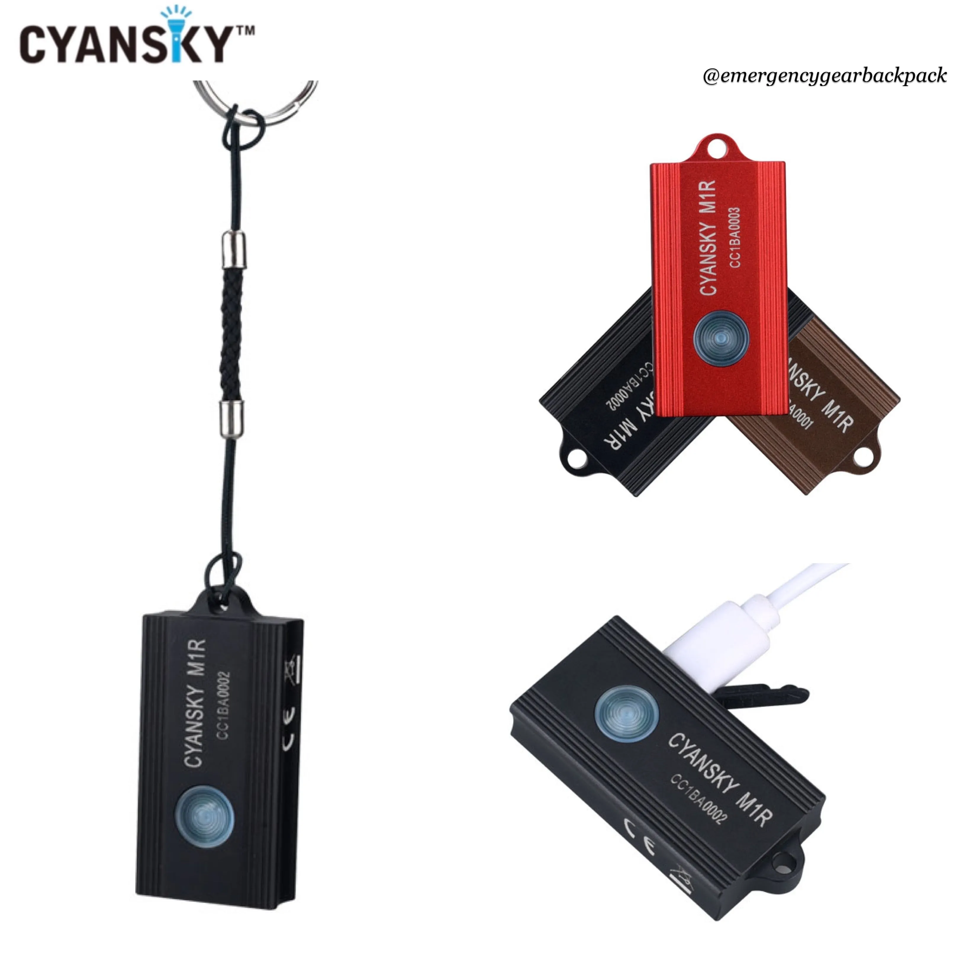 Cyansky M1R Multifunctional Keychain Light