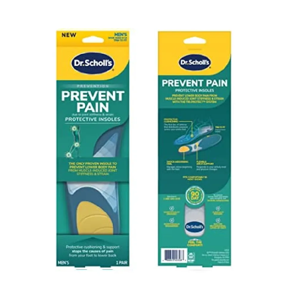 Dr. Scholl's Prevent Pain Lower Body Protective Insoles