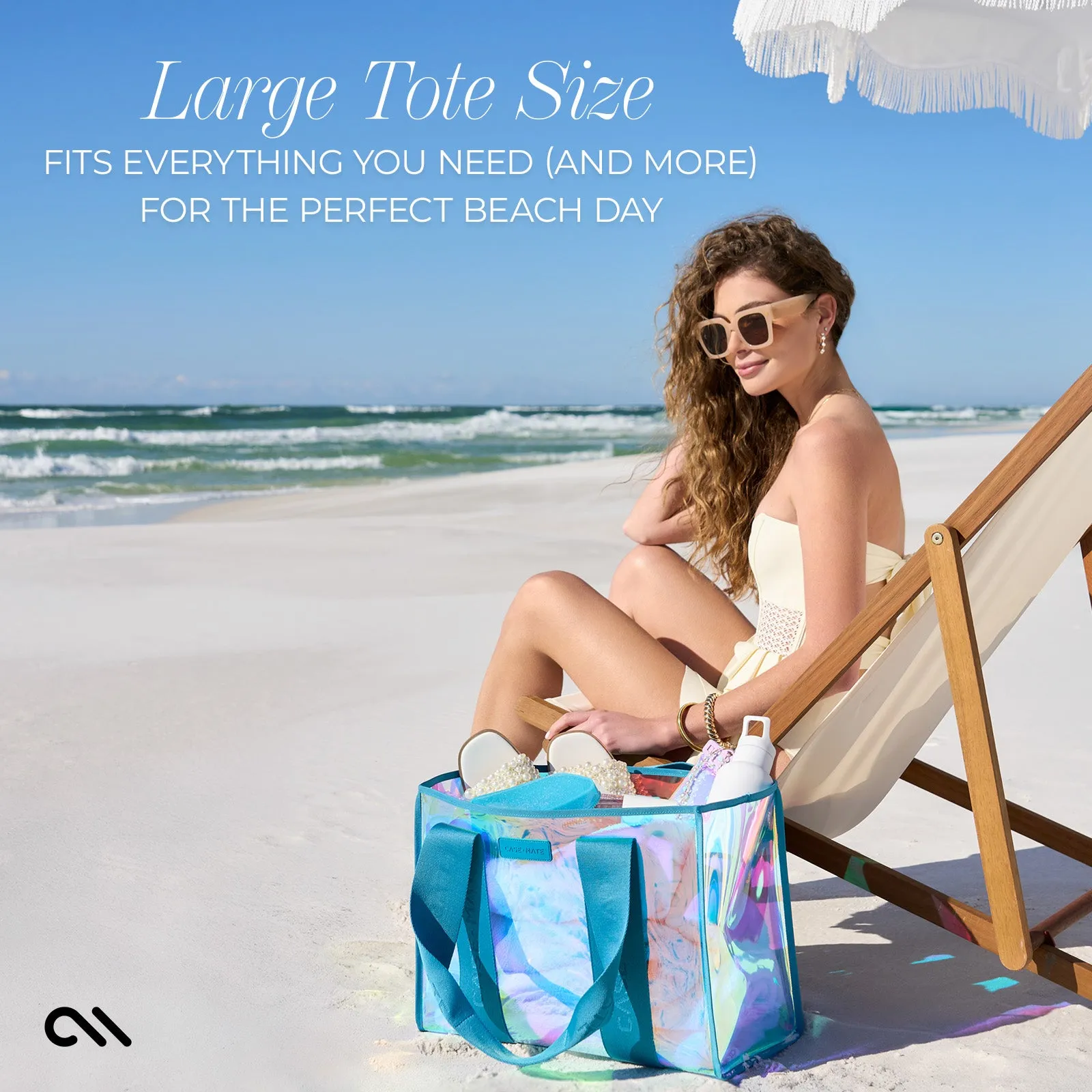 Emerald Blue Soap Bubble Travel Tote