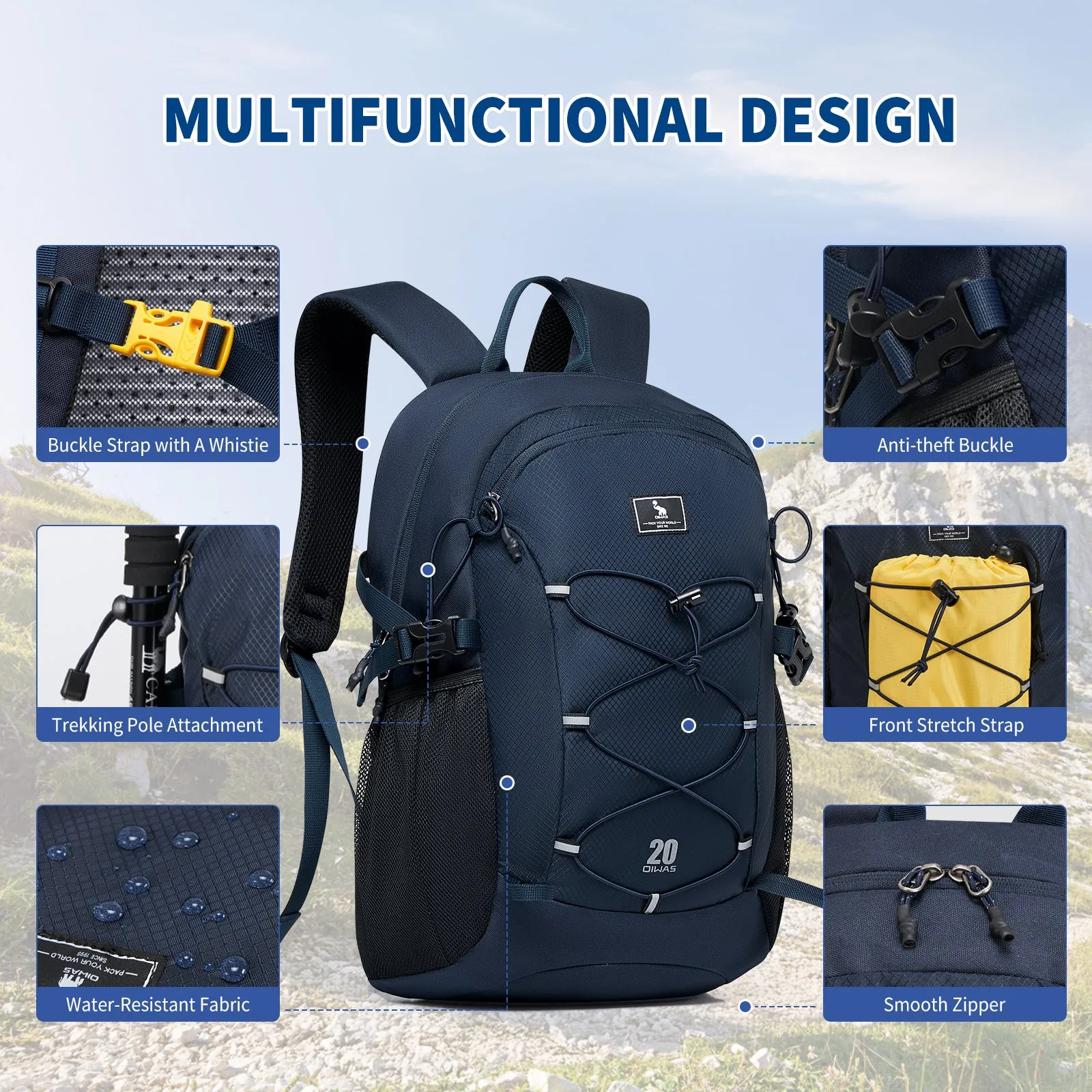 EXPLORER 20L Lightweight Outdoor Backpack