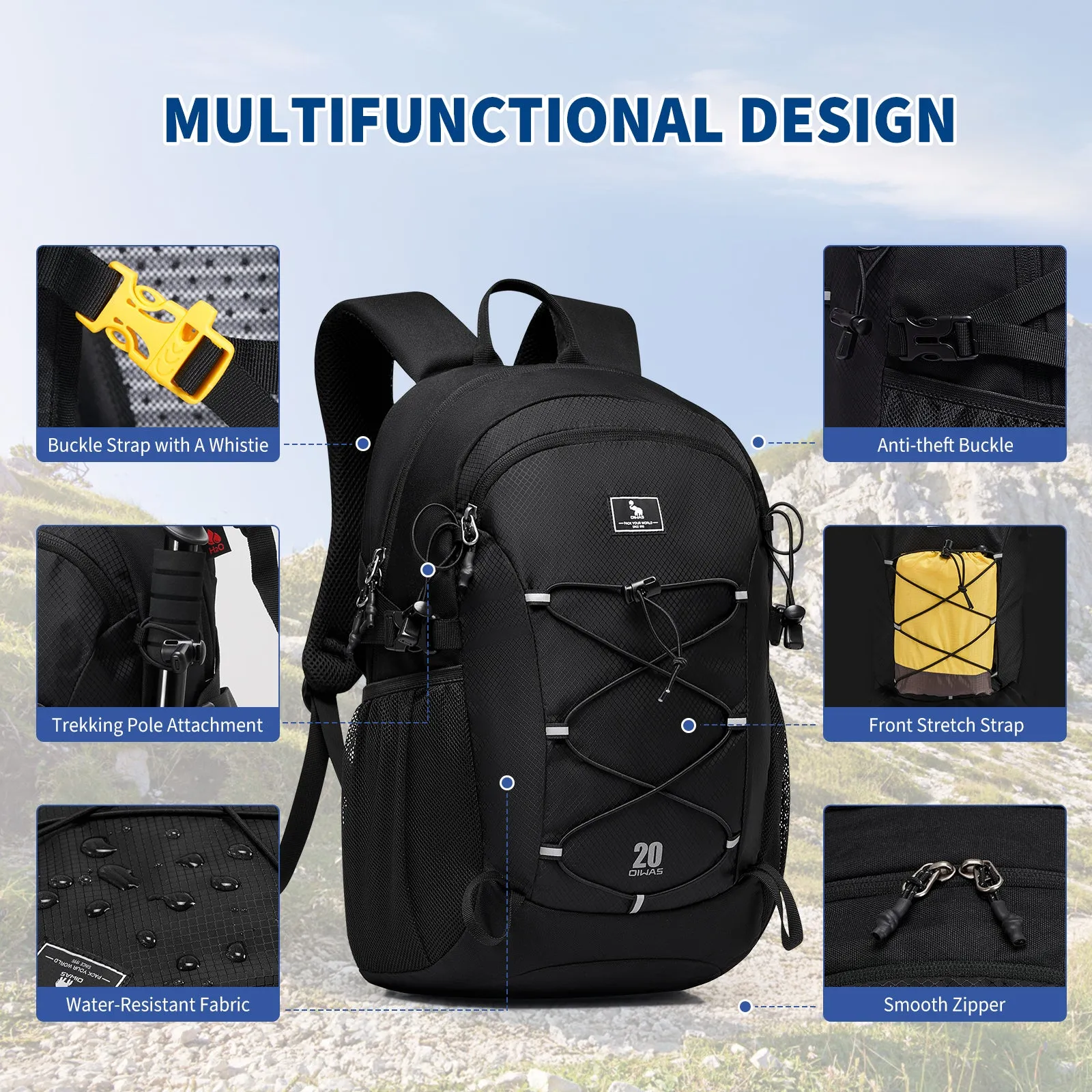 EXPLORER 20L Lightweight Outdoor Backpack
