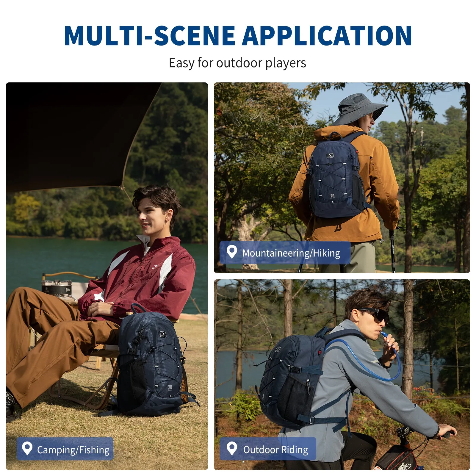 EXPLORER 20L Lightweight Outdoor Backpack