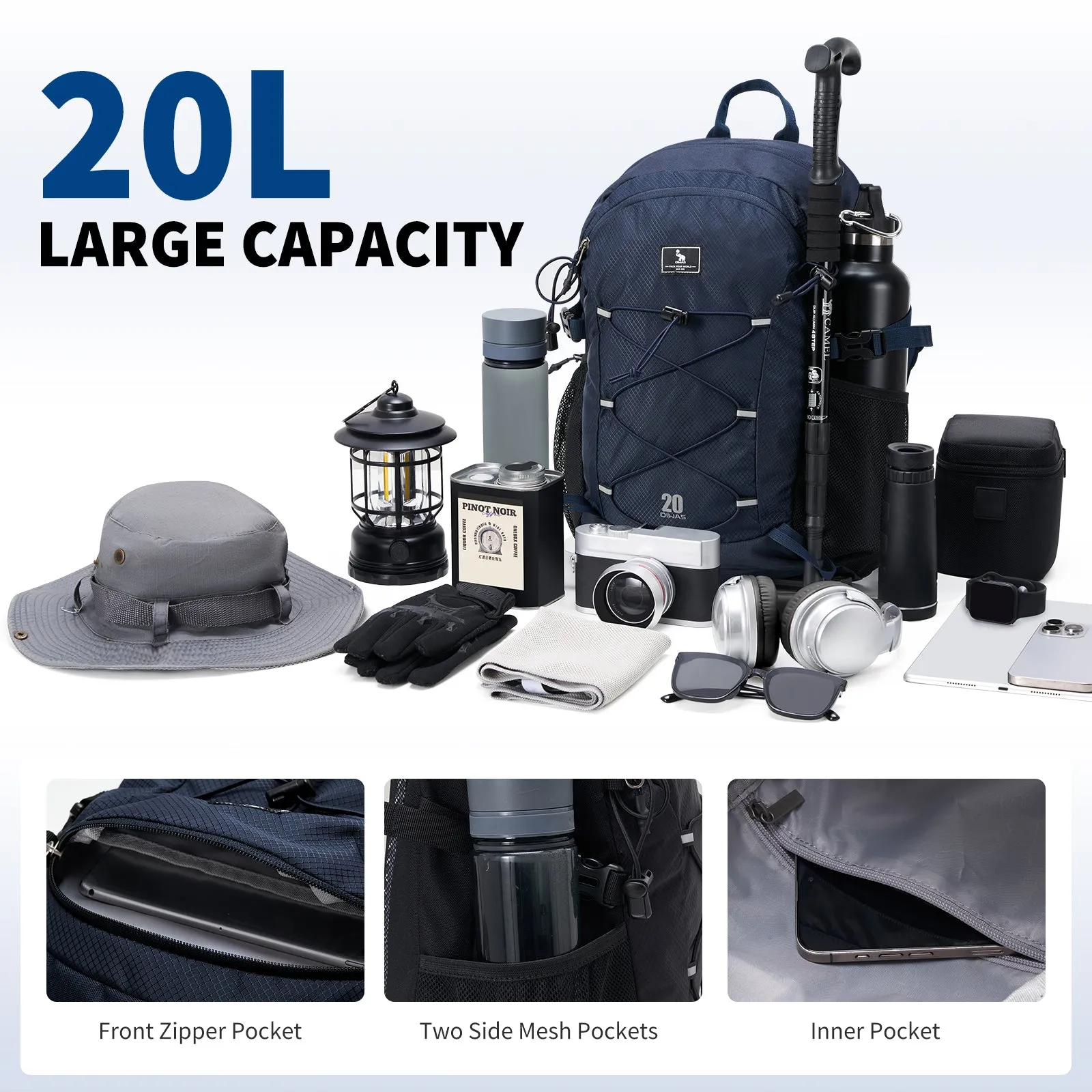 EXPLORER 20L Lightweight Outdoor Backpack