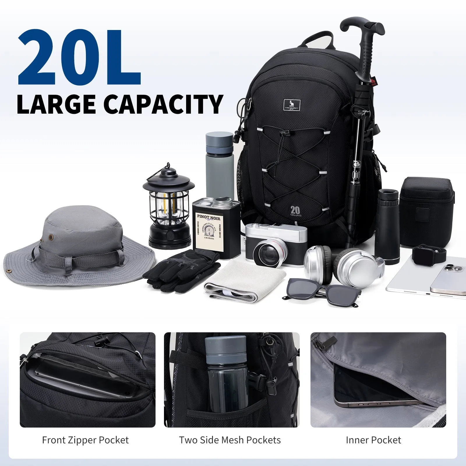 EXPLORER 20L Lightweight Outdoor Backpack