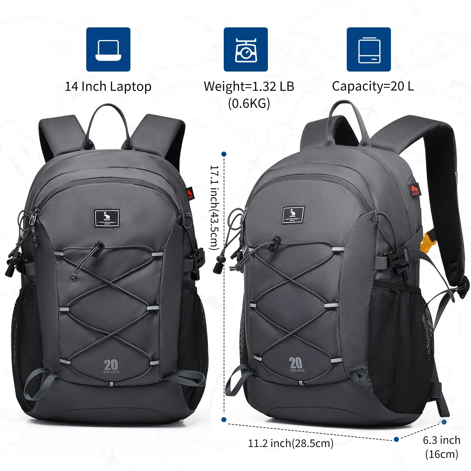 EXPLORER 20L Lightweight Outdoor Backpack
