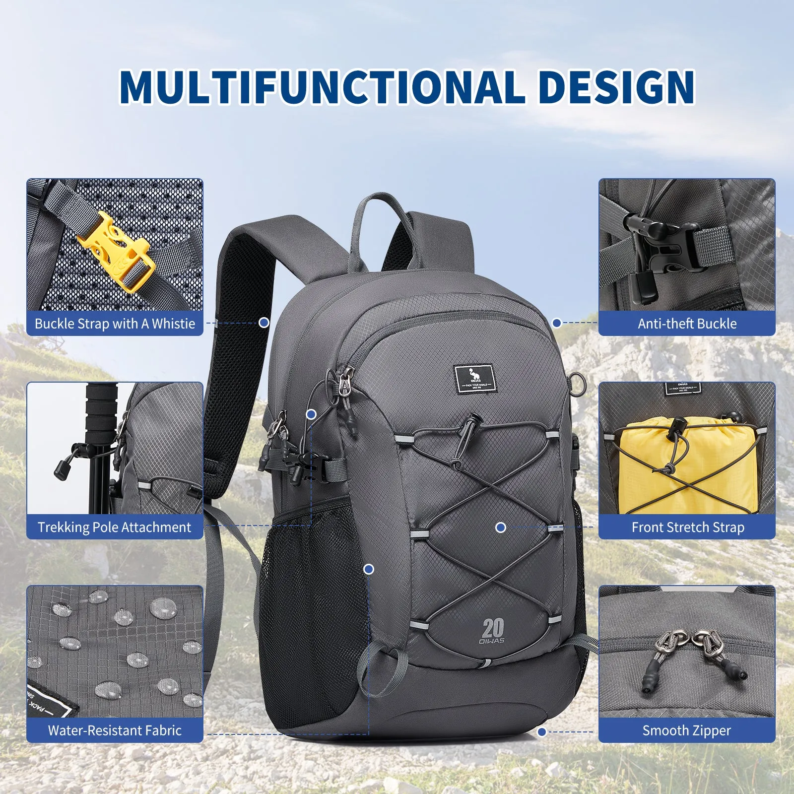 EXPLORER 20L Lightweight Outdoor Backpack