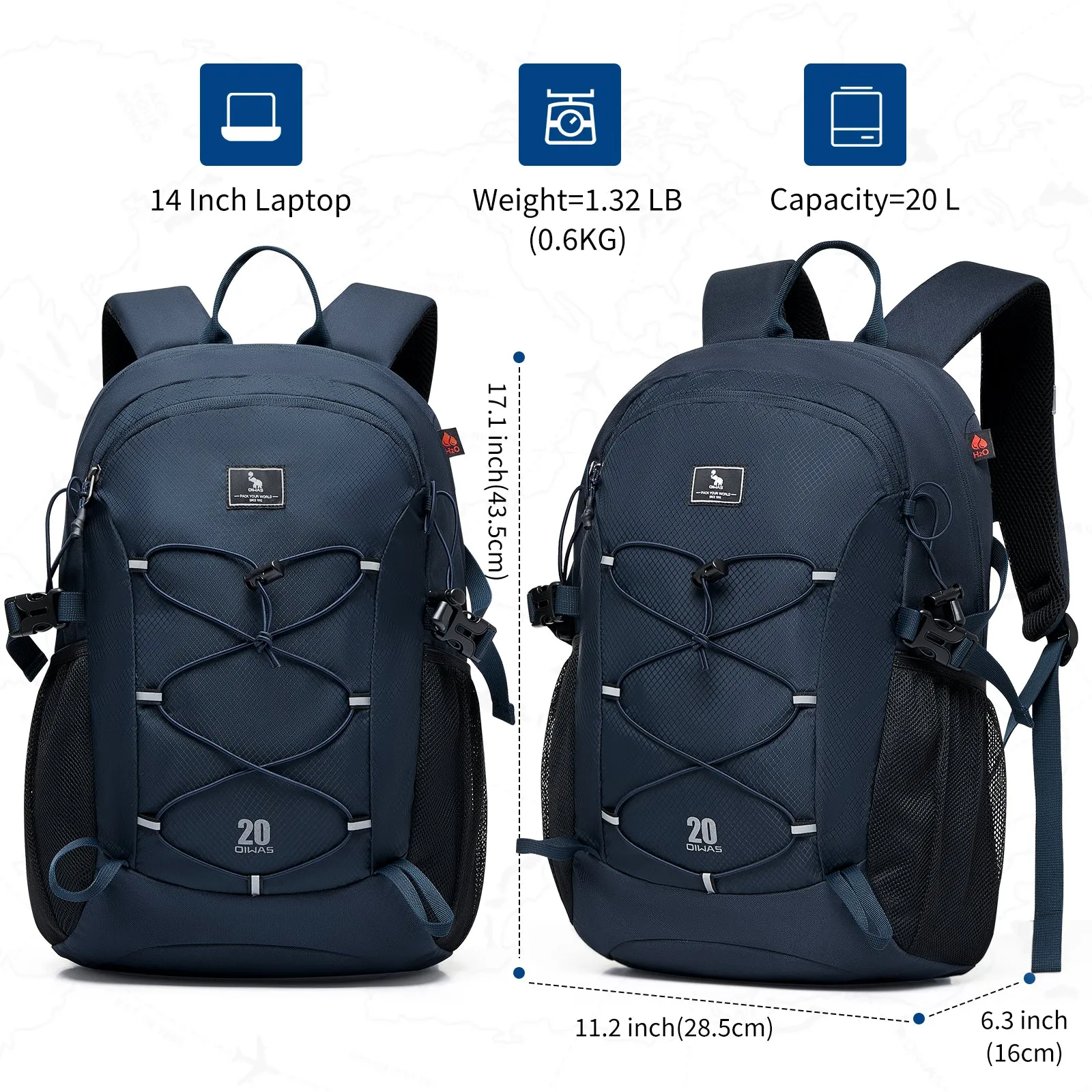 EXPLORER 20L Lightweight Outdoor Backpack