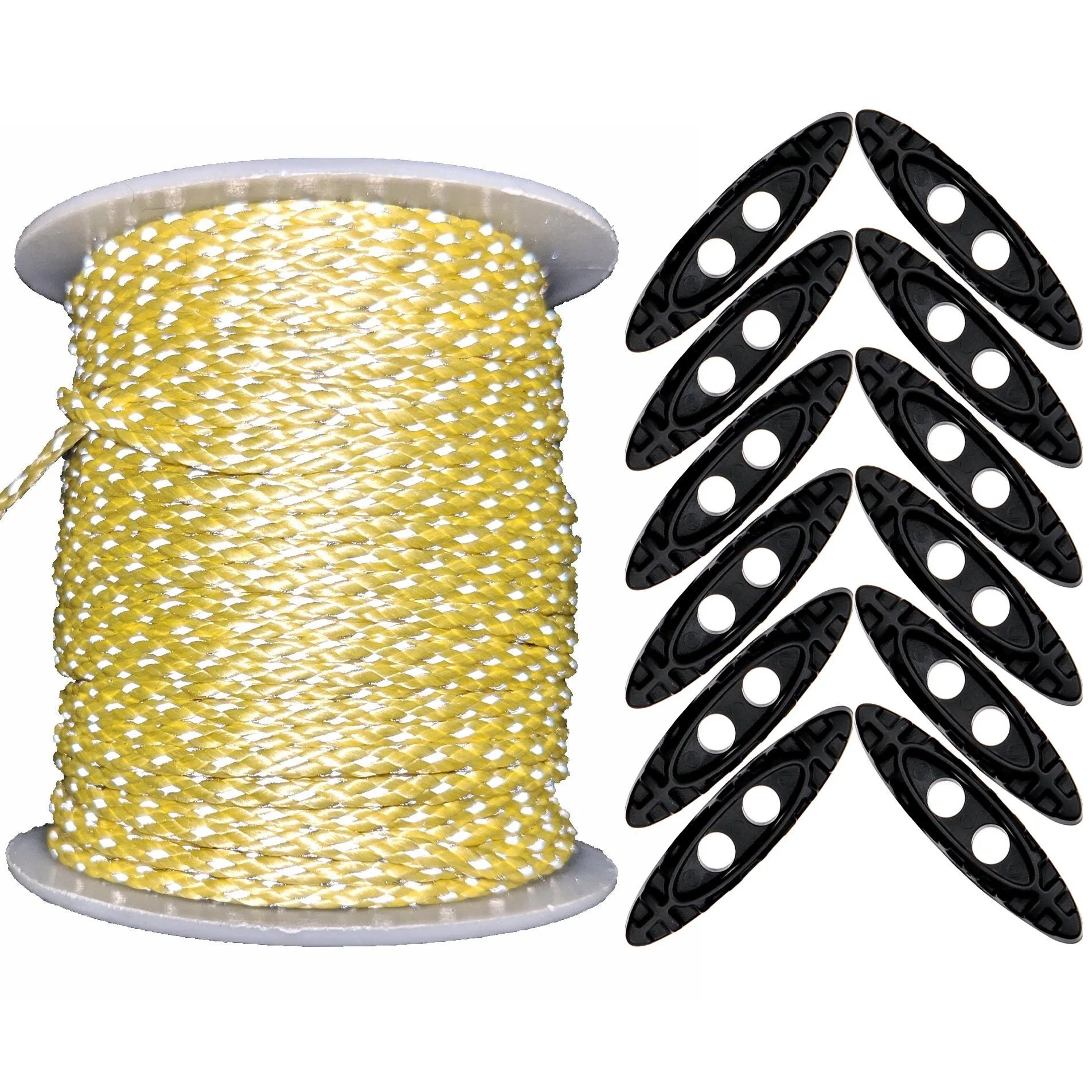 GO! Line | Premium Ultralight Reflective Cord | 100' Roll