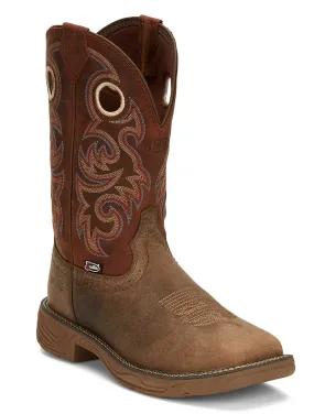 Justin Men's Rush 11 Inch CT WP Work Boot