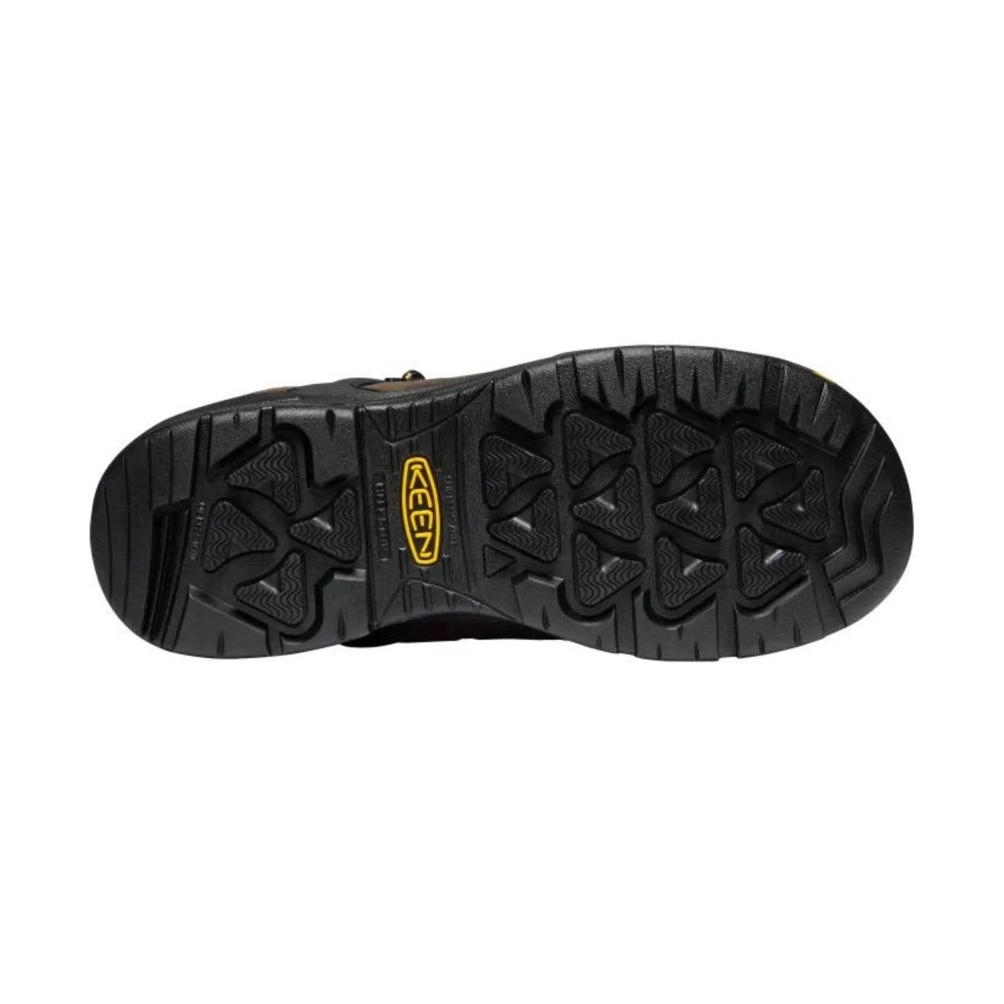 KEEN Utility Men's Dover 8 Inch Insulated Waterproof Carbon Fiber Toe Work Boot - Dark Earth/Black
