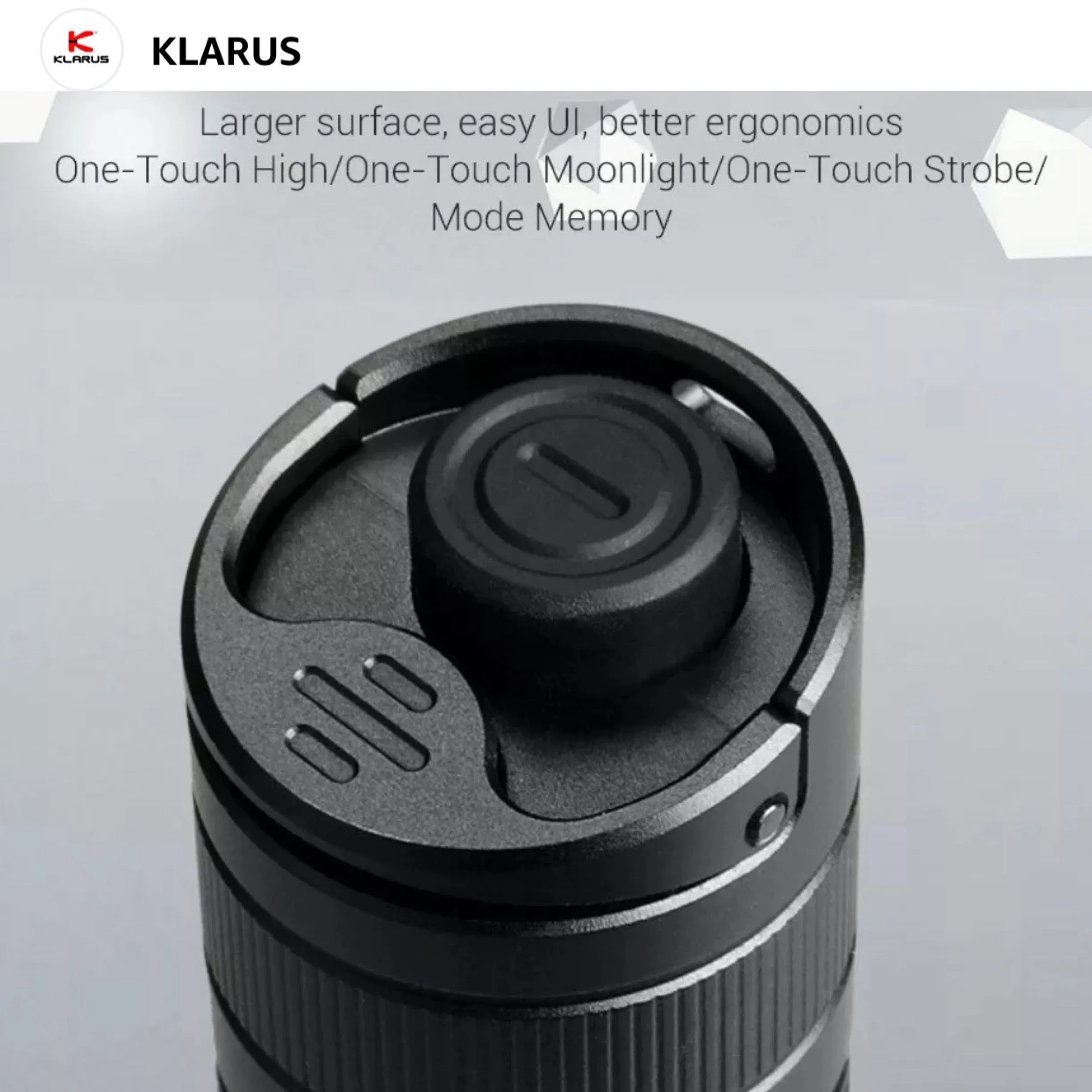 Klarus E1 1000 Lumens 9025CD 190M
