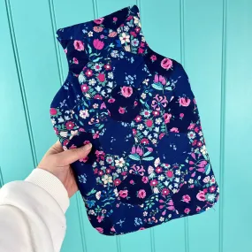 Liberty Hexie Hot Water Bottle Cover Project Box
