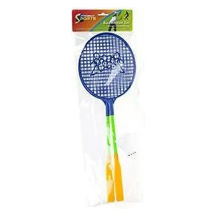 Lightweight Plastic Badminton Set with Shuttlecock