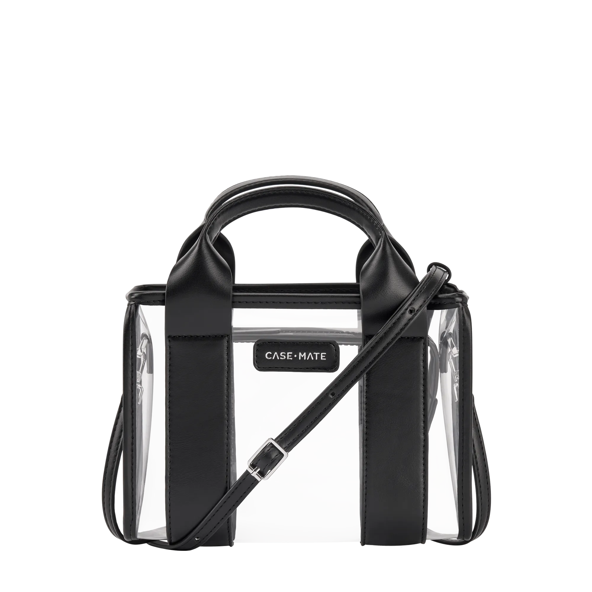 Midnight Black & Clear Micro Tote