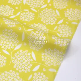 Nylon Waterproof - Flower 薄防水Yellow