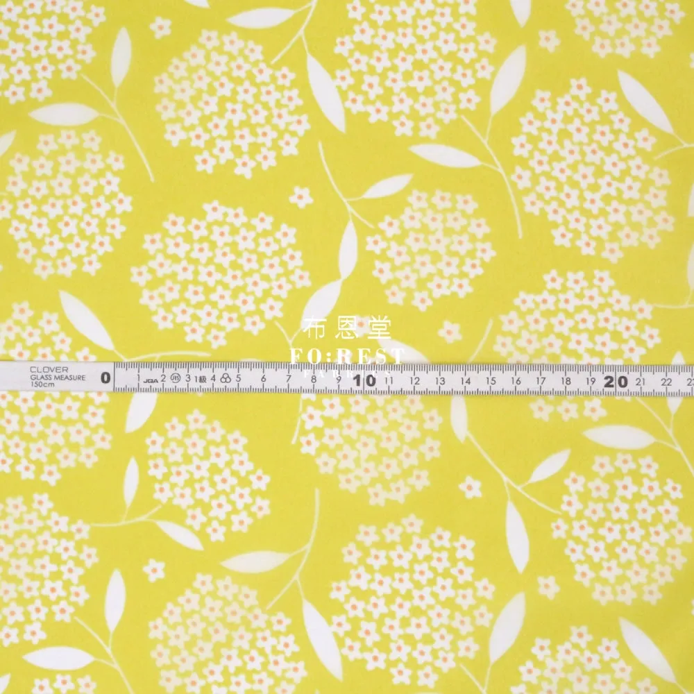 Nylon Waterproof - Flower 薄防水Yellow
