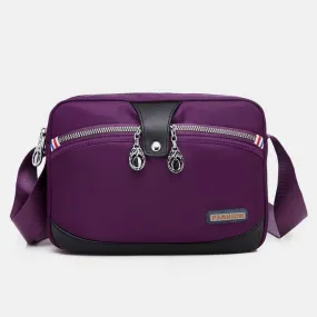 Nylon Waterproof Outdoor Shoulder Crossbody Bag