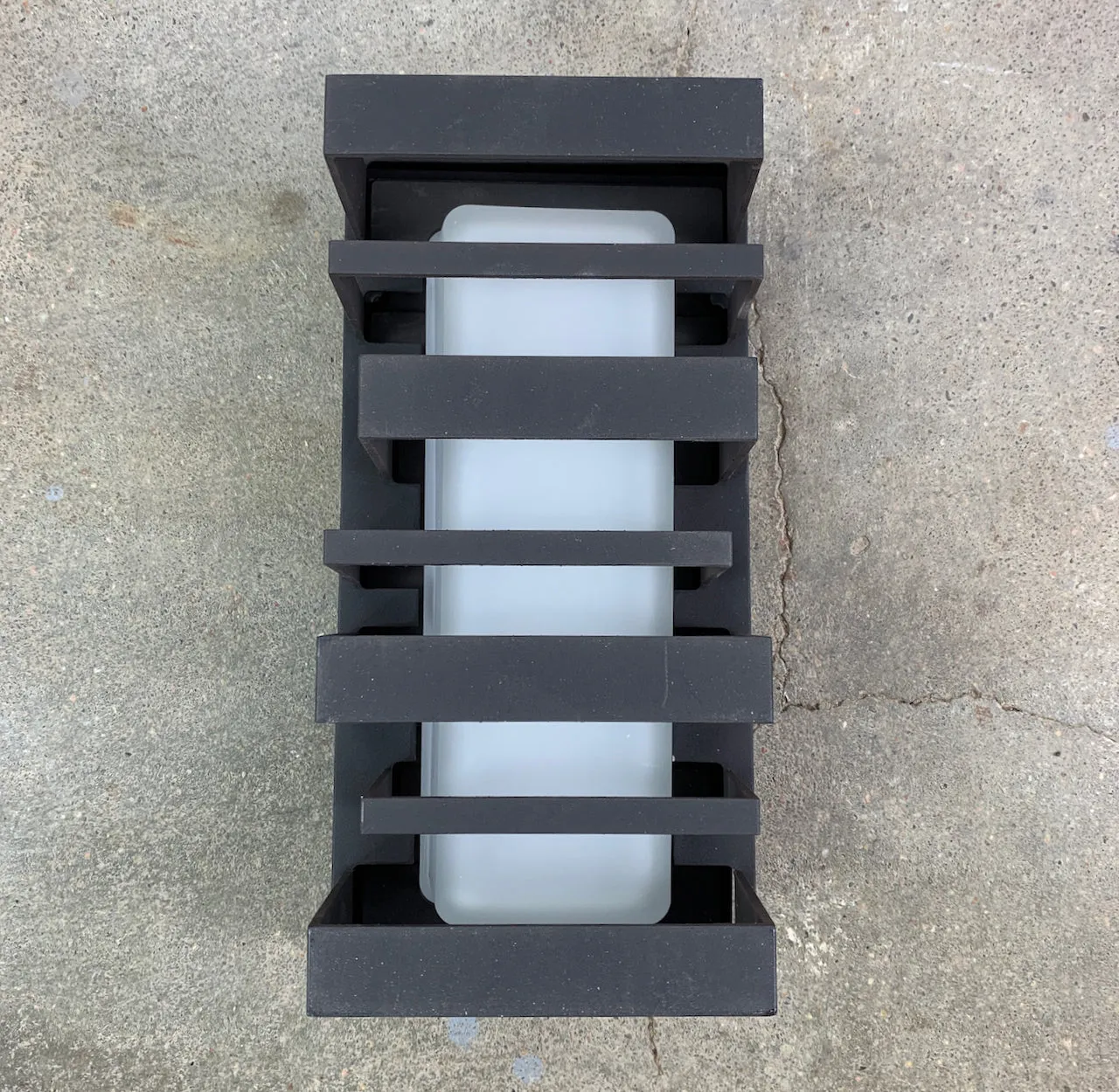 Portfolio Outdoor Wall Light, Glen Hallow, Black and White
