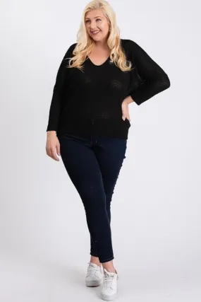 Pre-Order Waffle-Knit Jersey Top