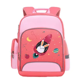 Printed Reflective Waterproof Backpack Toddler Primary School Bookbag