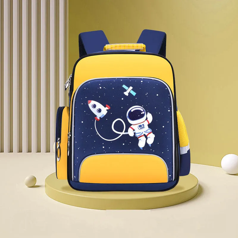 Printed Reflective Waterproof Backpack Toddler Primary School Bookbag