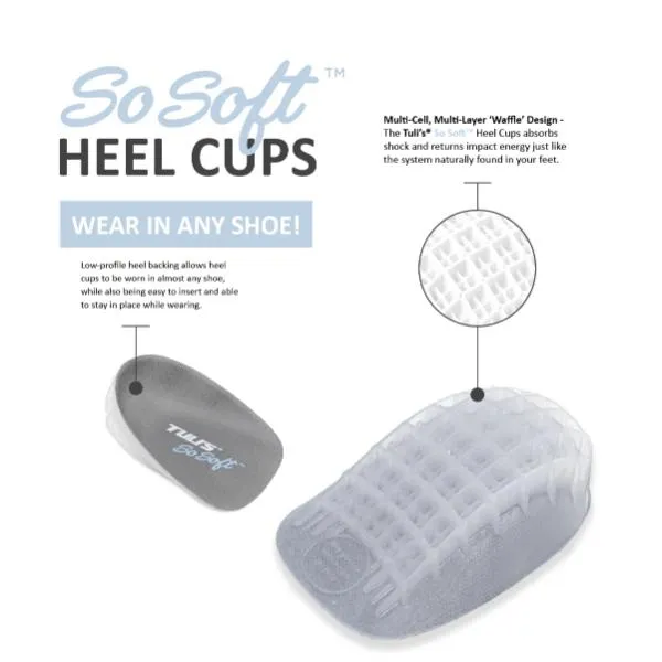 TULI - So Soft Heavy Duty Heel Cups