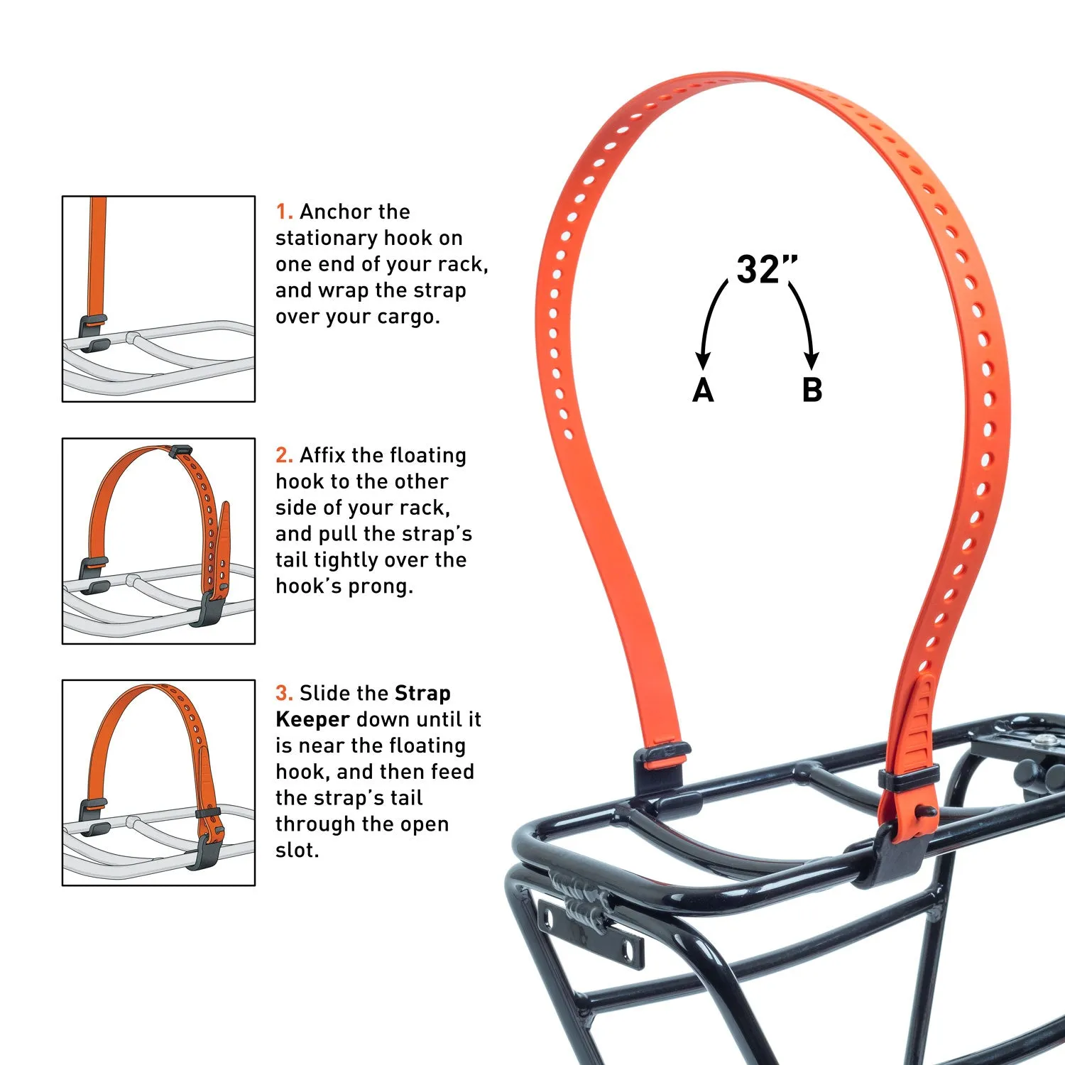 Voile Straps - Rack Straps with 13mm Hooks