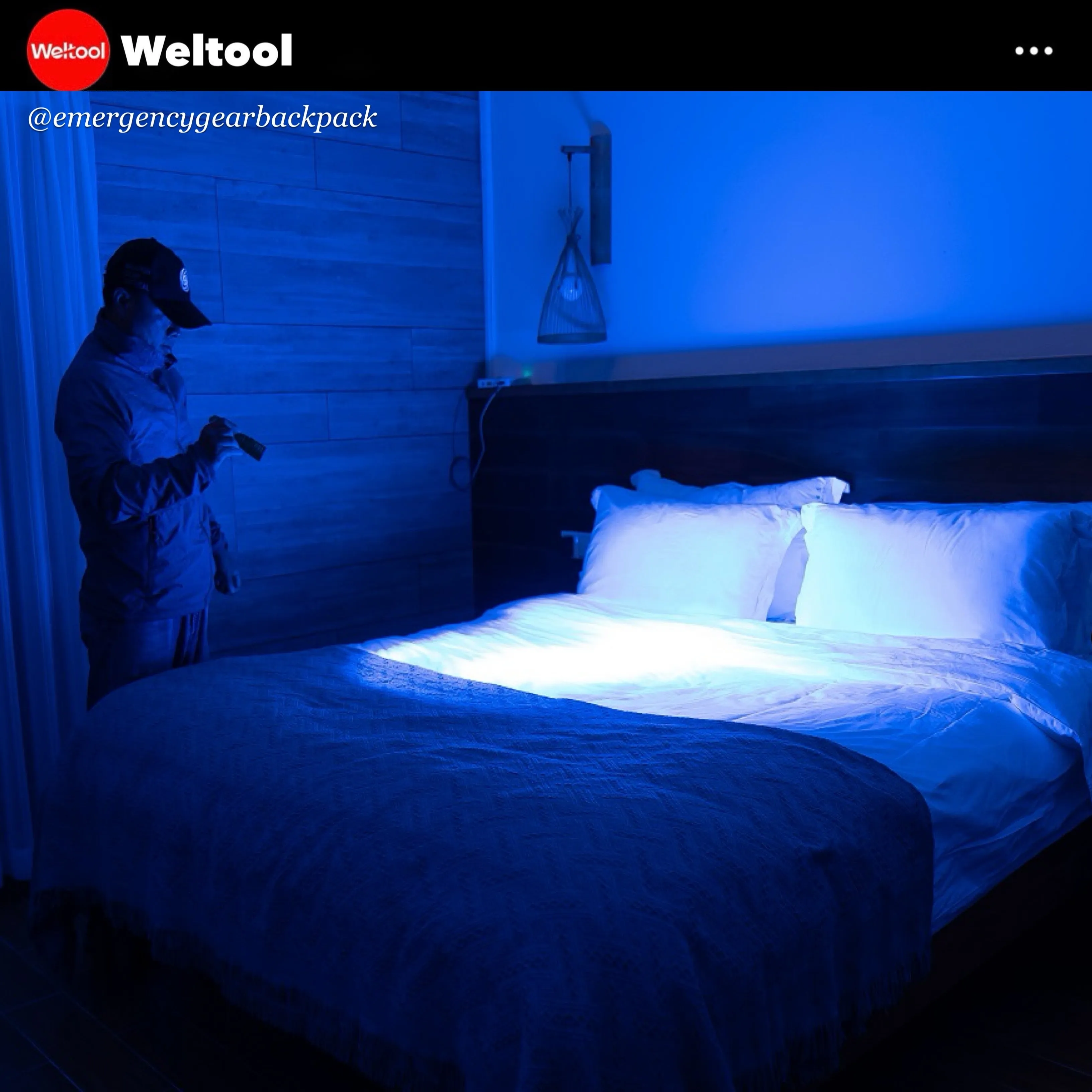 Weltool M4-365  Professional UV Flashlight