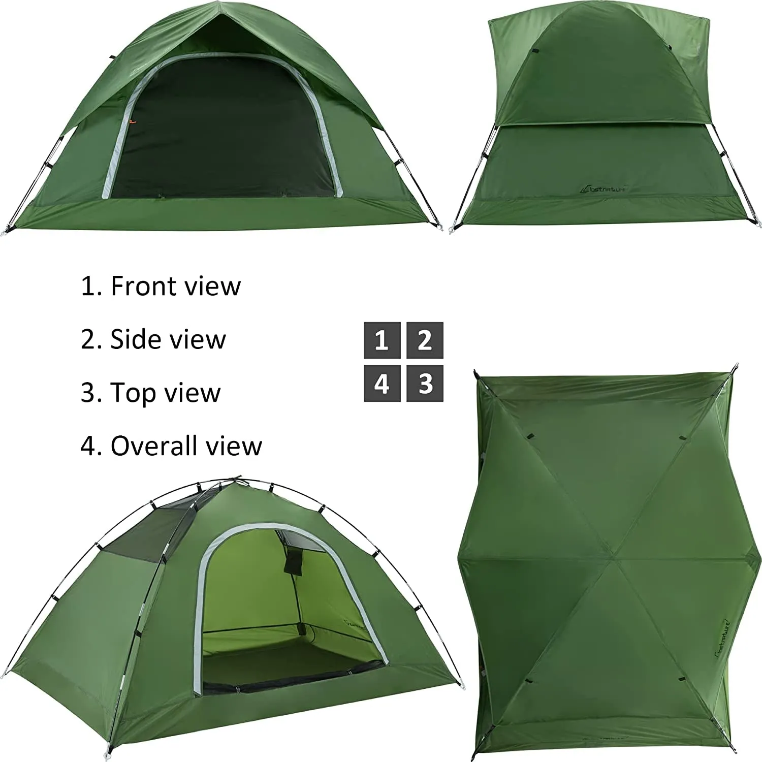 Woodland Gathering: Tents for 2, 4, or 6 - Enjoy Waterproof Adventures Together